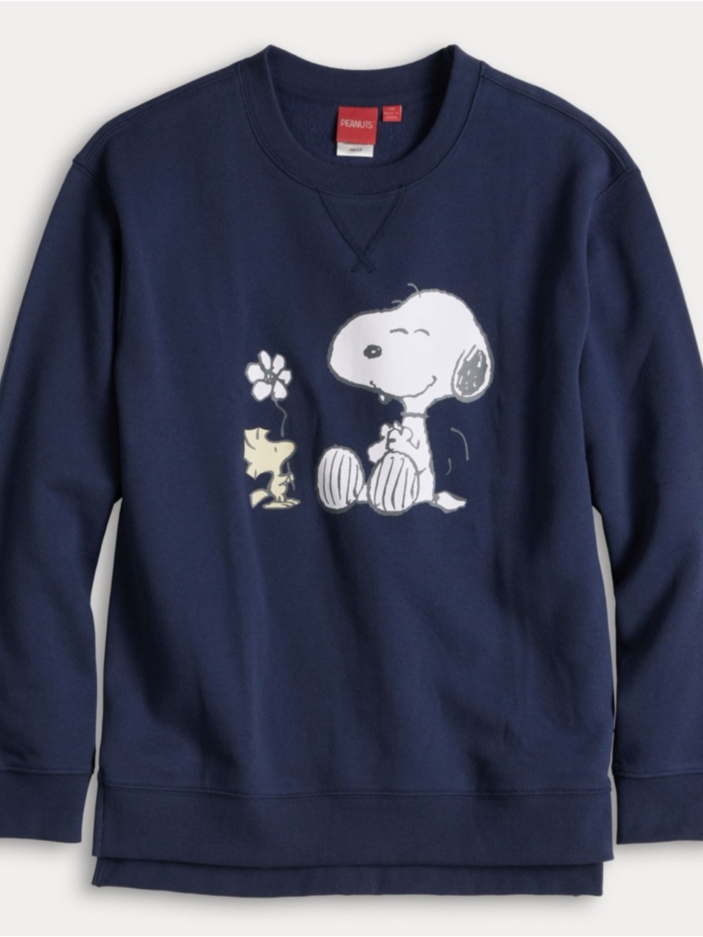 Peanuts Navy Snoopy & Woodstock Graphic Sweatshirt